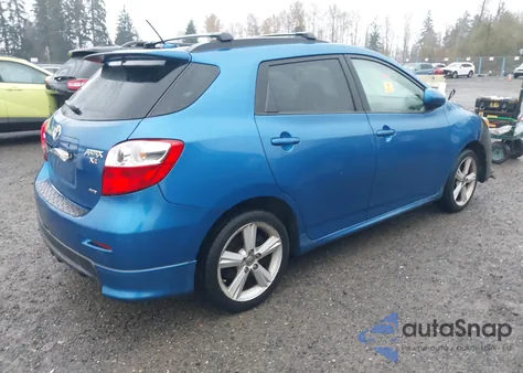 2010 Toyota Matrix z USA, uszkodzony, nr VIN 2T1LE4EE7AC014320